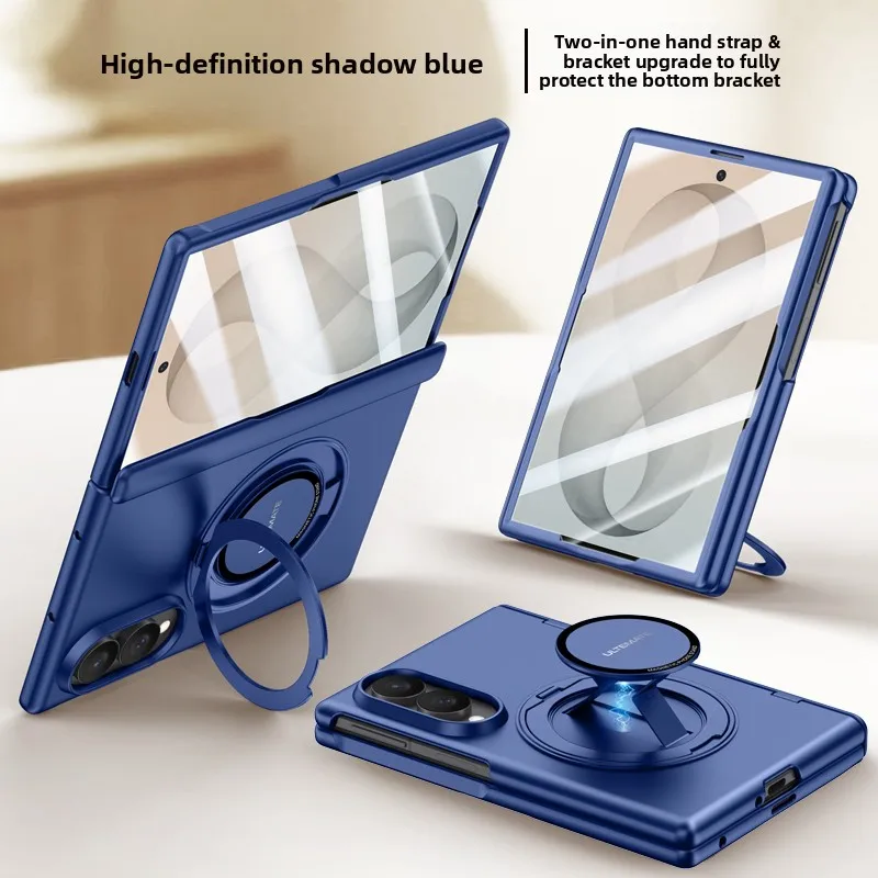 Glass Bed - Funda con Soporte Magnético Giratorio de