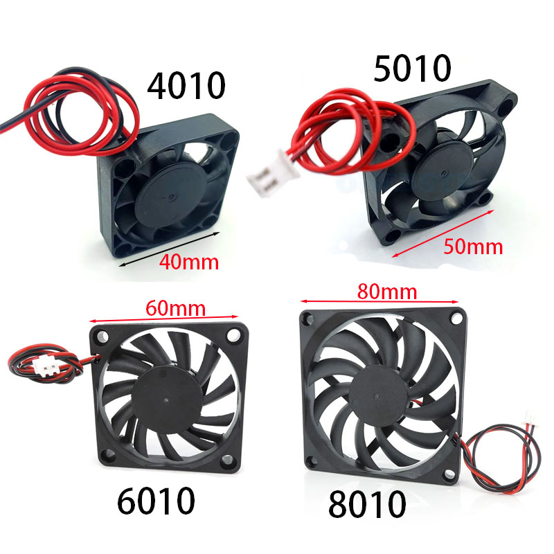 Extruder - Ventilador de refrigeración de 5V, 12V,
