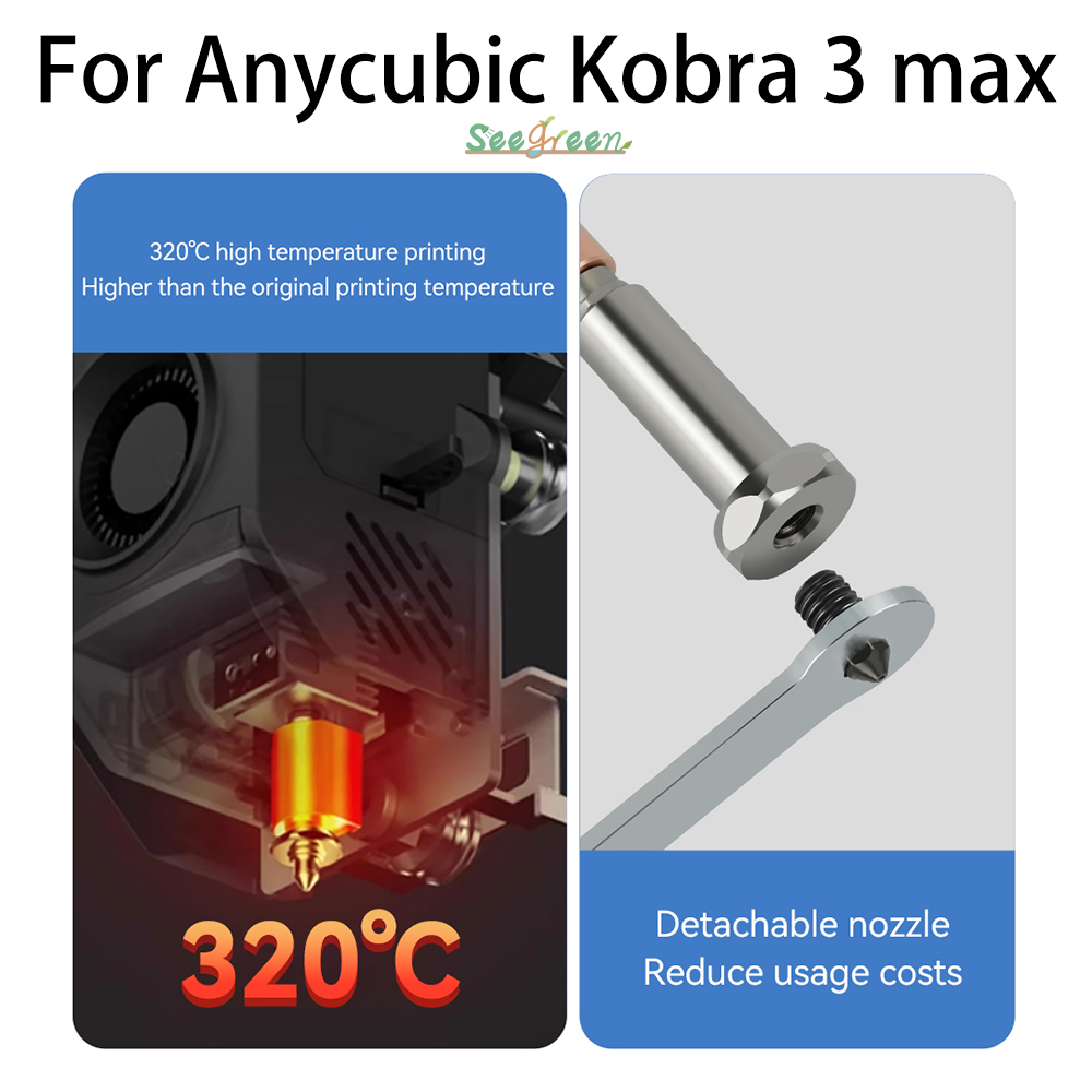 Hotend 0.4Mm - Nueva boquilla mejorada para Anycubic Kobra
