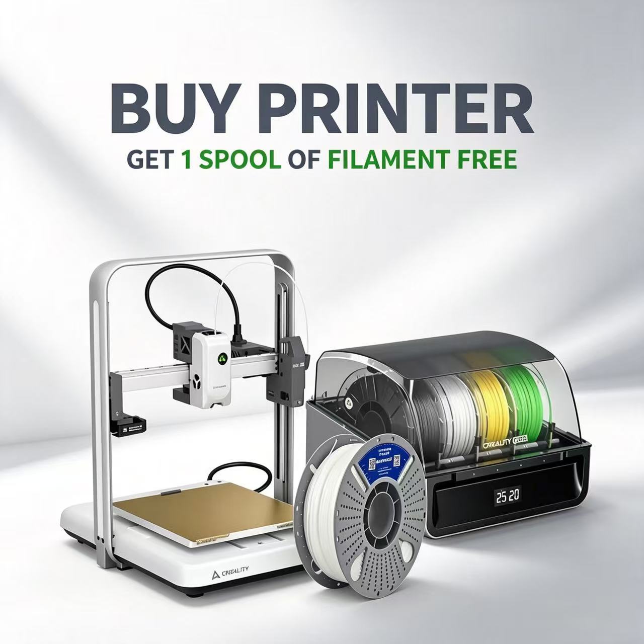 Corexy 3D Printer Kit - Impresora 3D de Escritorio Creality Ender-3