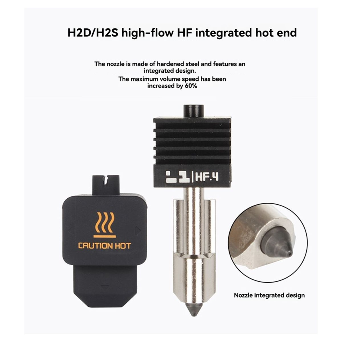Hotend 0.4Mm - Kit de Hotend A64I para H2D