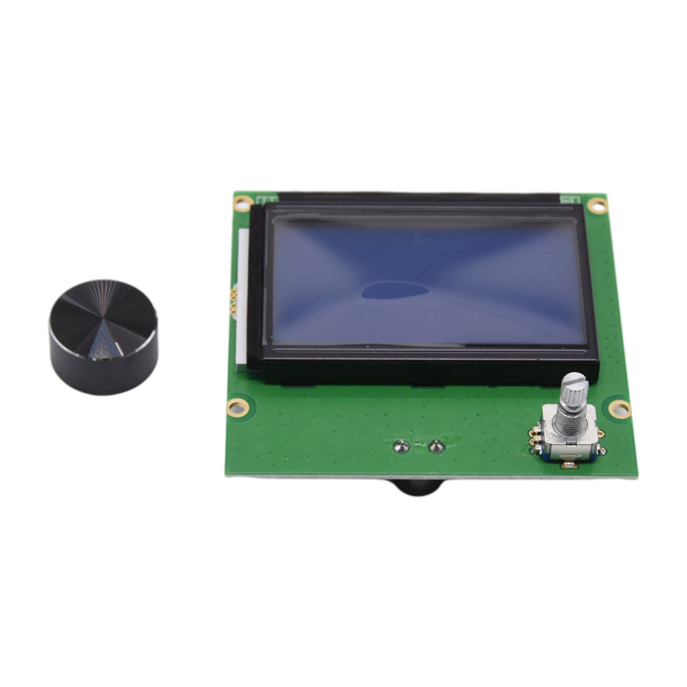 Pantalla LCD HD 12864, panel d - 3D Printer Bed reseña y precio