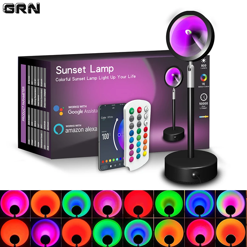 Lámpara LED inteligente para d - Glass Bed reseña y precio