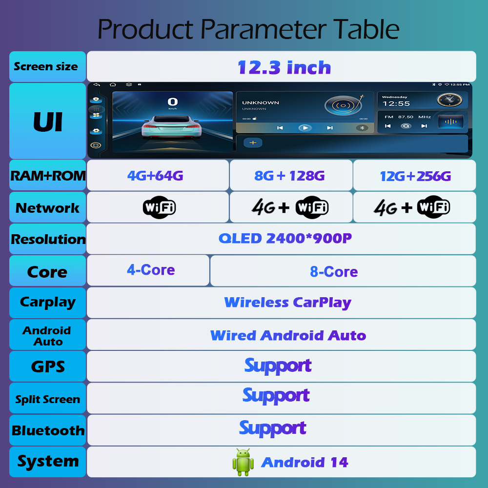 12,3 pulgadas QLED 2400*900P p - Cr Touch reseña y precio