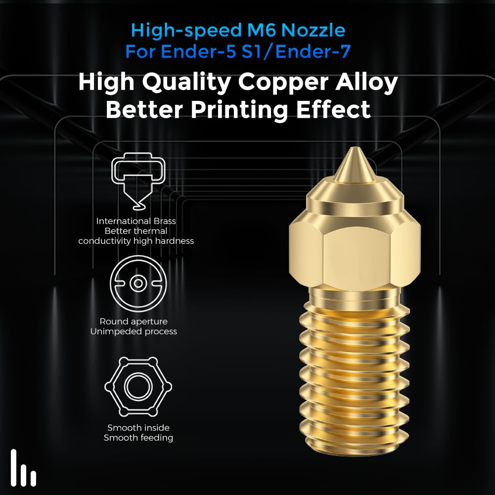 Boquillas oficiales Creality E - Hotend 0.4Mm reseña y precio