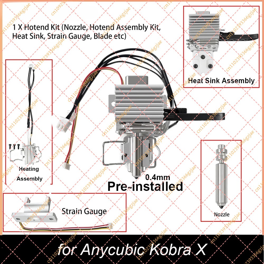 Kit de Hotend Preinstalado de  - Hotend 0.4Mm reseña y precio