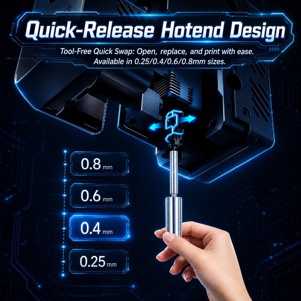 Boquillas de Acero Endurecido  - Hotend 0.4Mm reseña y precio