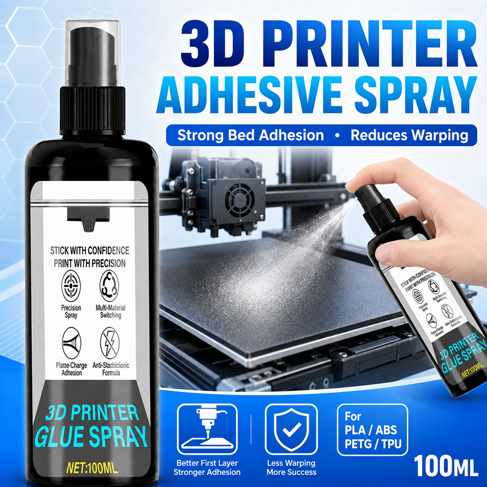 Adhesivo en Aerosol Fuerte par - 3D Printer Bed reseña y precio