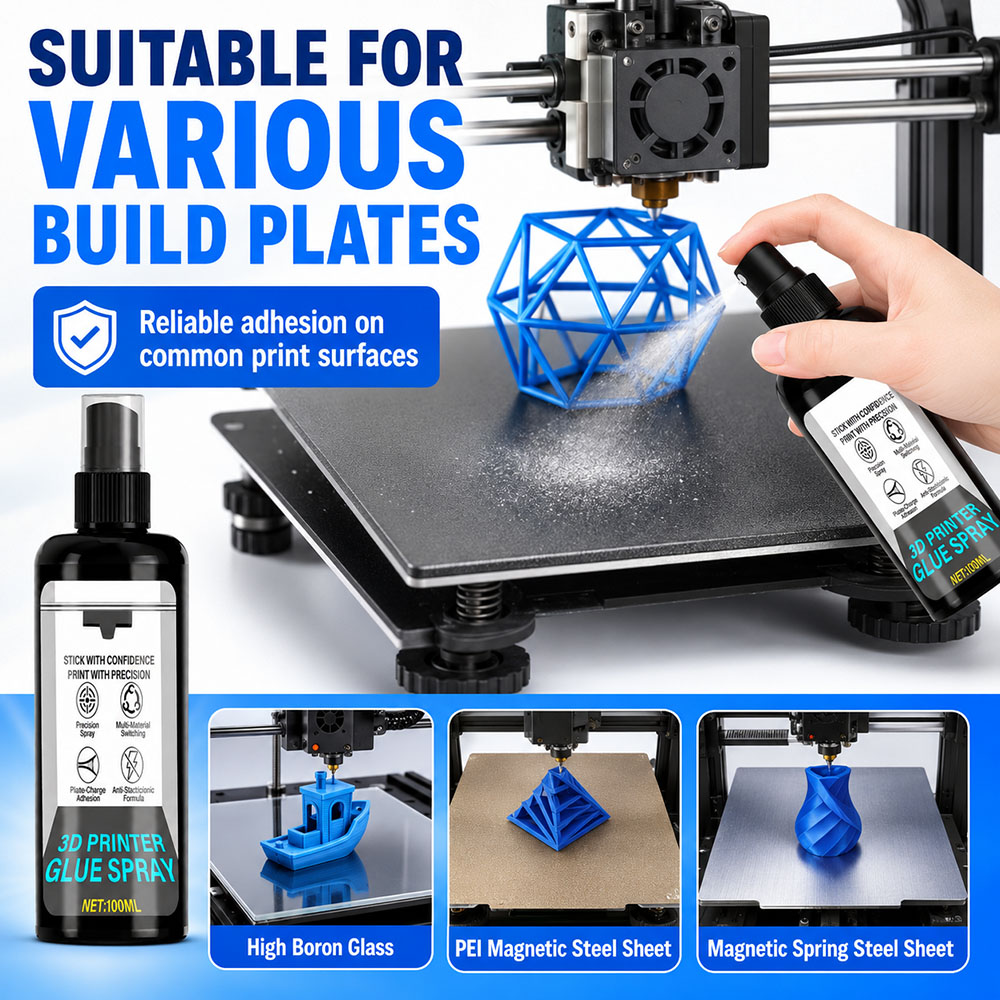 Adhesivo en Aerosol Fuerte par - 3D Printer Bed reseña y precio
