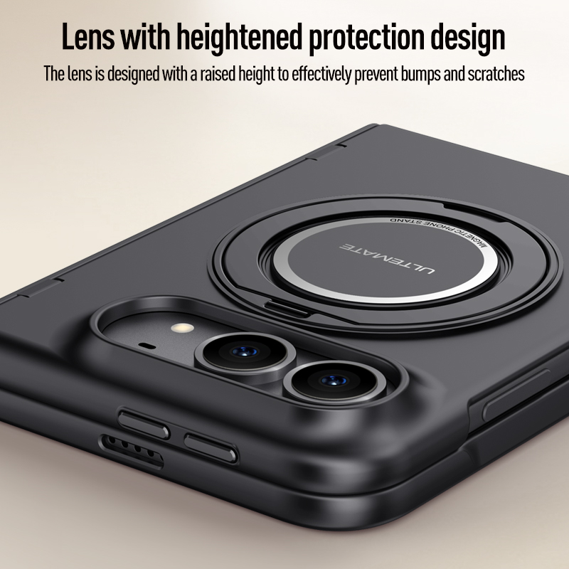 Funda de lujo con soporte magn - Glass Bed reseña y precio