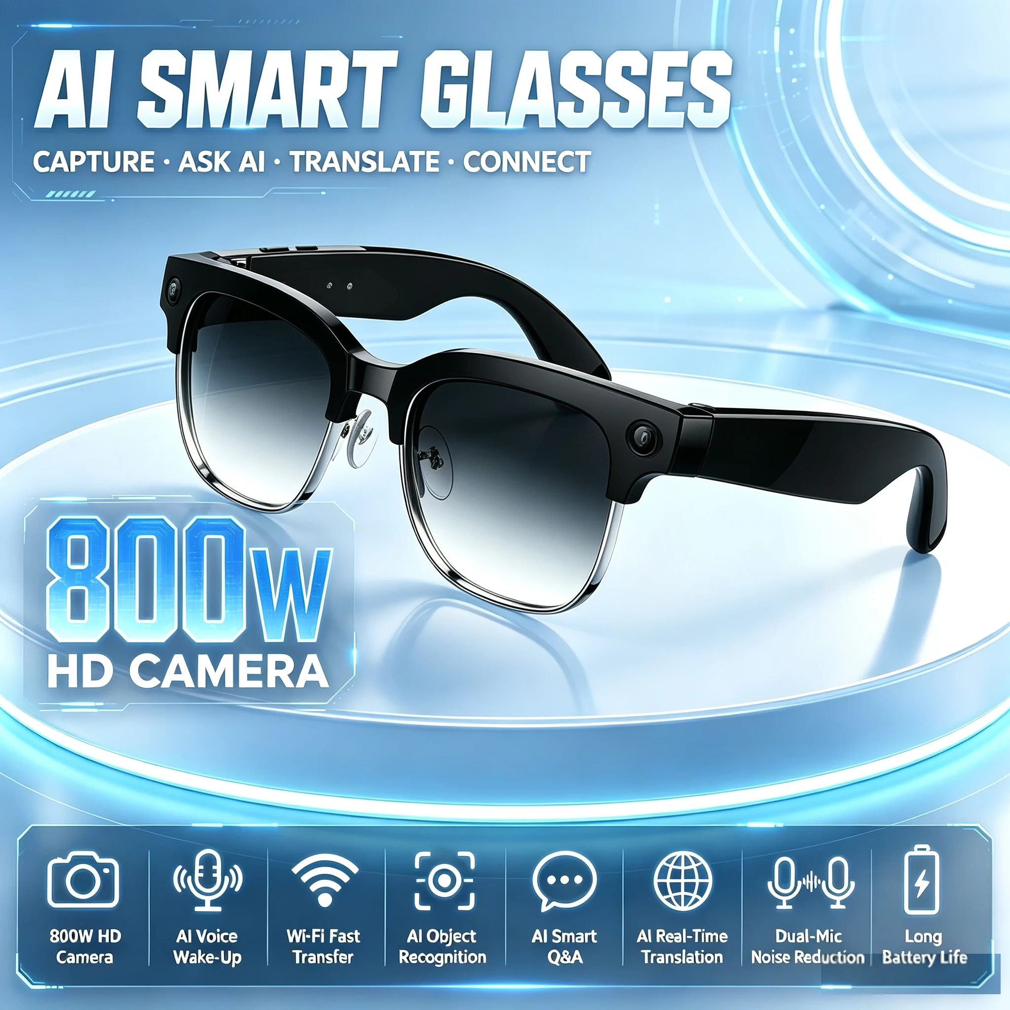 Gafas Inteligentes con IA, Len - Bltouch reseña y precio