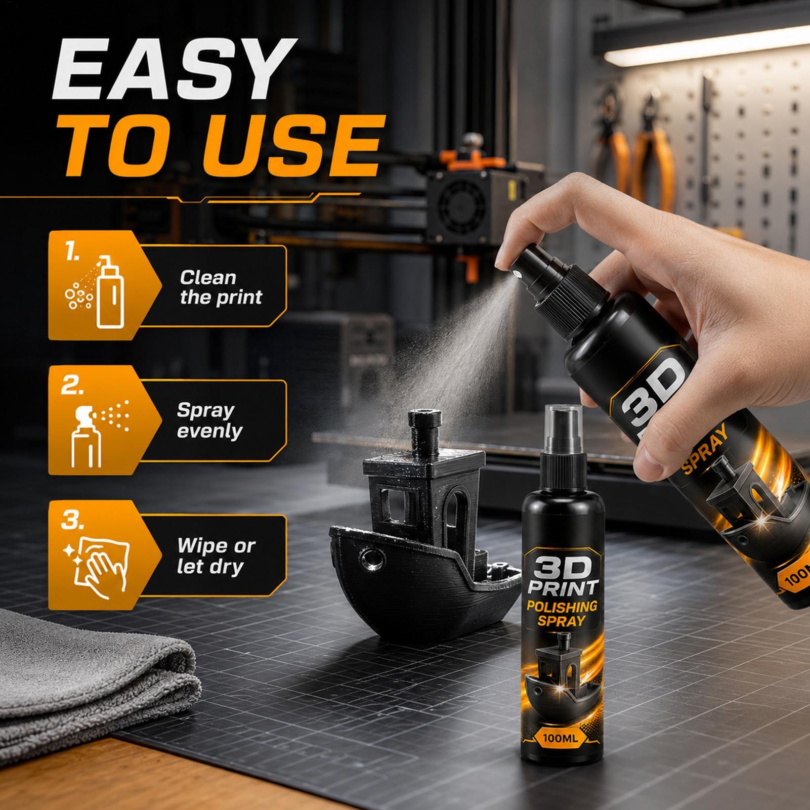Spray de Pulido para Impresion - 3D Printer Stand reseña y precio
