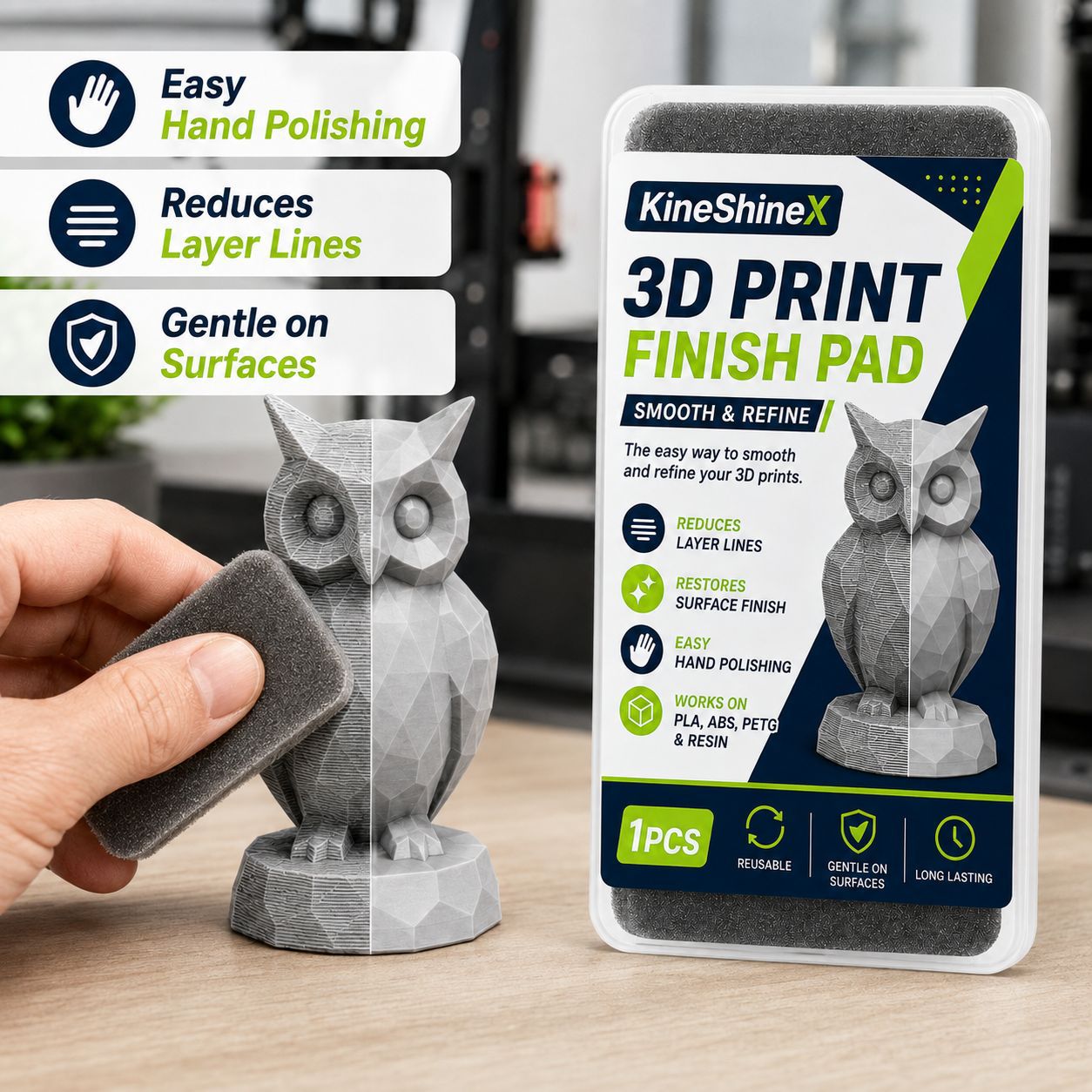 Almohadilla de acabado para im - 3D Printer Stand reseña y precio