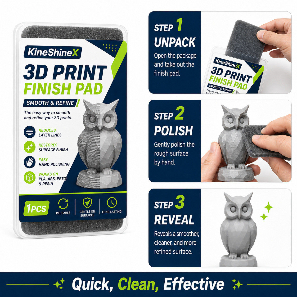 Almohadilla de acabado para im - 3D Printer Stand reseña y precio