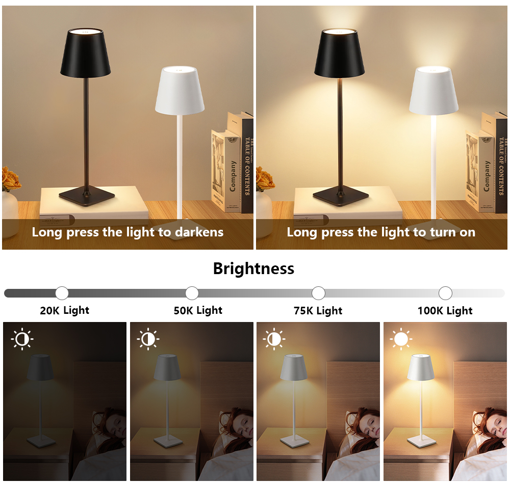 Lámpara de Escritorio LED Reca - Glass Bed reseña y precio